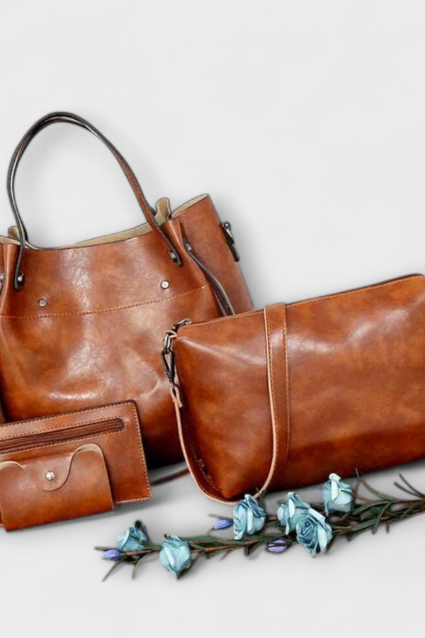 Eline - 4-delige vintage tassenset